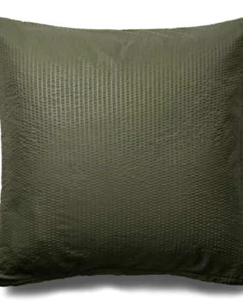 Bæk Og Bølge Pudebetræk 60x63 Cm Hovedpudebetræk   Microfiber Grønt Krepp Pudebetræk Fra Danske In Style