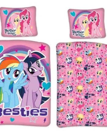 Junior Sengetøj 100x140 Cm My Little Pony Besties       Design 100  Bomuld