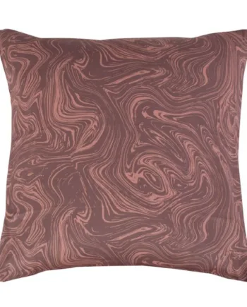 Pudebetræk 60x63 Cm 100  Blødt Bomuldssatin Marble Lavendel Fra By Night
