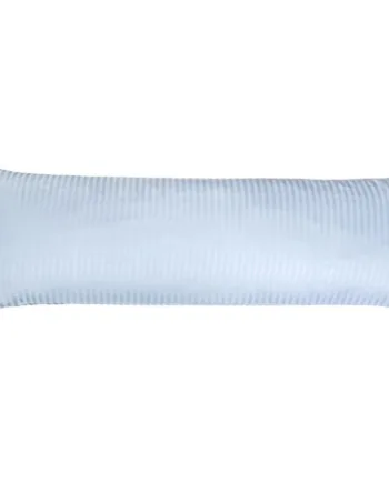 Pudebetræk 50x150 Cm 100  Bomuldssatin Lyseblåt Ensfarvet Pudebetræk Borg Living