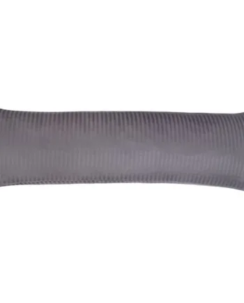 Pudebetræk 50x150 Cm 100  Bomuldssatin Mørkegråt Ensfarvet Pudebetræk Borg Living
