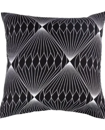 Pudebetræk 60x63 Cm Diamond Sort Hovedpudebetræk In Style Sengelinned   Mikrofiber