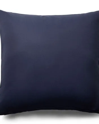 Pudebetræk 60x63 Cm Ensfarvet Mørkeblåt Hovedpudebetræk Microfiber Pudebetræk In Style