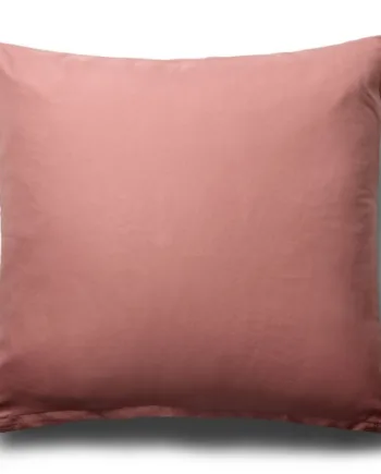 Pudebetræk 60x63 Cm Ensfarvet Rosa Hovedpudebetræk Microfiber Pudebetræk In Style