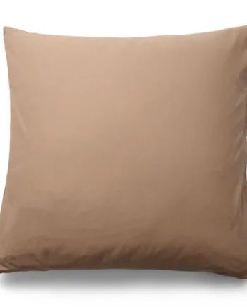Pudebetræk 60x63 Cm 100  Enzymvasket Bomuld Firm Brun Nordstrand Home