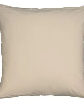 Pudebetræk 60x63 Cm 100  Enzymvasket Bomuld Firm Sand Nordstrand Home