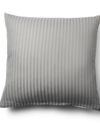 Pudebetræk 60x63 Cm Jacquardvævet Grå 100  Bomuldssatin