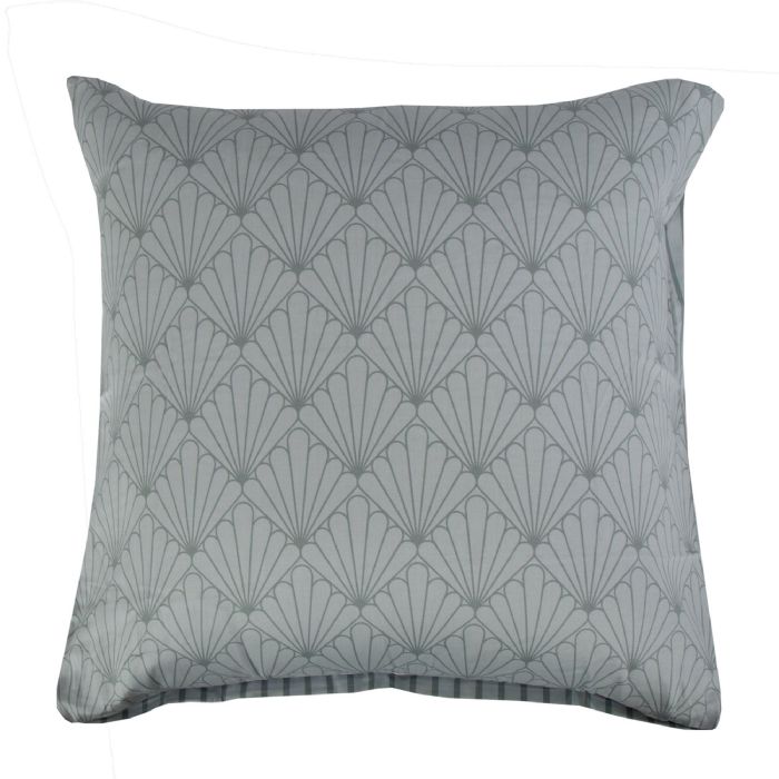 Pudebetræk 60x63 Cm Vendbart Design 100 Bomuldssatin Fan Green Fra By Night
