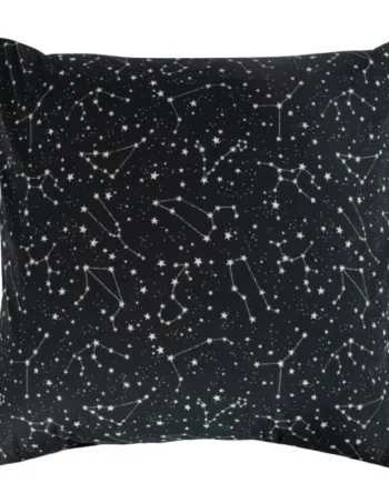 Pudebetræk 60x63 Cm Zodiac Black Hovedpudebetræk   100  Bomuld