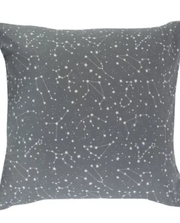 Pudebetræk 60x63 Cm Zodiac Grey Hovedpudebetræk   100  Bomuld