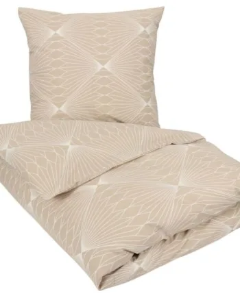 Sengetøj 150x210 Cm Diamond Sand Sengelinned   100  Bomuld Borg Living Sengesæt