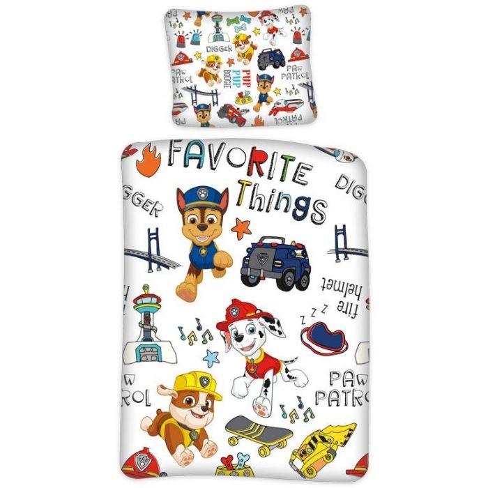 Sengetøj 150x210 Cm Paw Patrol Sengetøj Favorite Things       Design Sengesæt   100  Bomuld