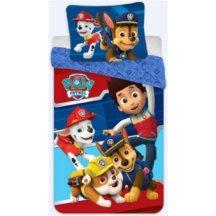 Sengetøj 150x210 Cm Paw Patrol       Design 100  Bomuld