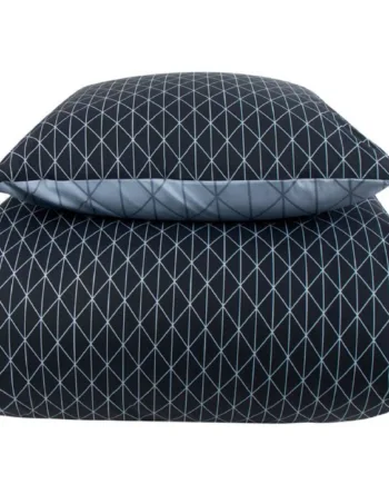 Sengetøj 150x210 Cm Harlequin Blå Dynebetræk Med   Design Sengelinned   100  Bomuld Borg Living