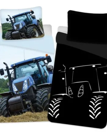 Traktor Sengetøj 140x200 Cm Traktor Sengesæt Selvlysende Sengetøj 100  Bomuld