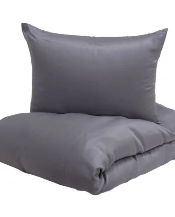 Turiform Sengetøj 140x220 Cm Enjoy Gråt Sengesæt 100  Bambus Sengetøj
