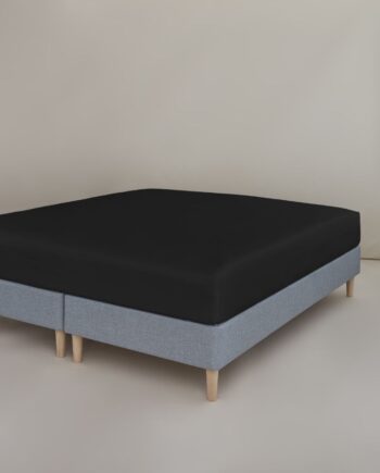 Cphliving Faconlagen 100  Percale -80x200-sort 08