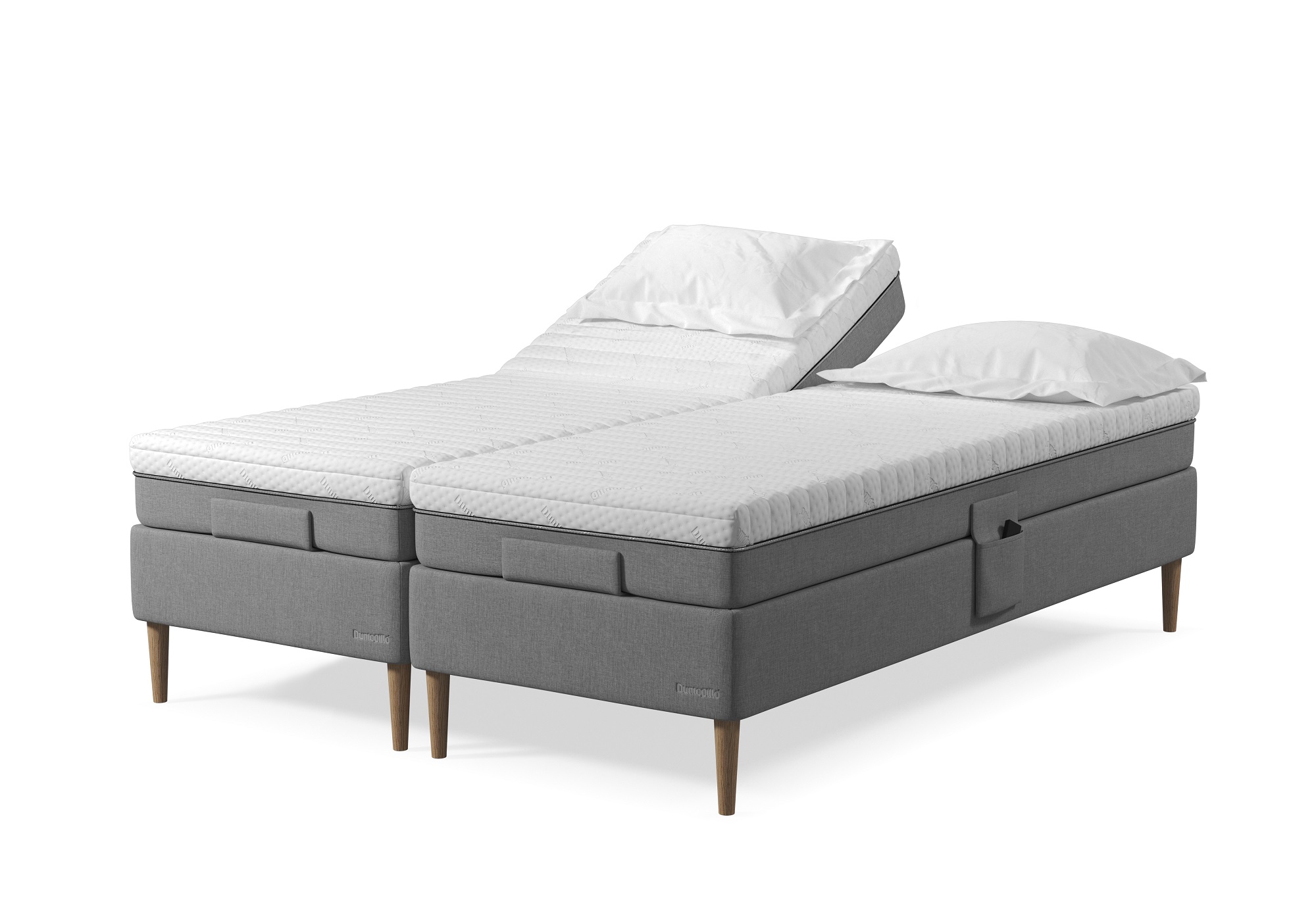 Dunlopillo Dunlopilo Pure Deluxe Elevationsseng 180x210 Cm Med Indbygget Topmadras Naturlatex