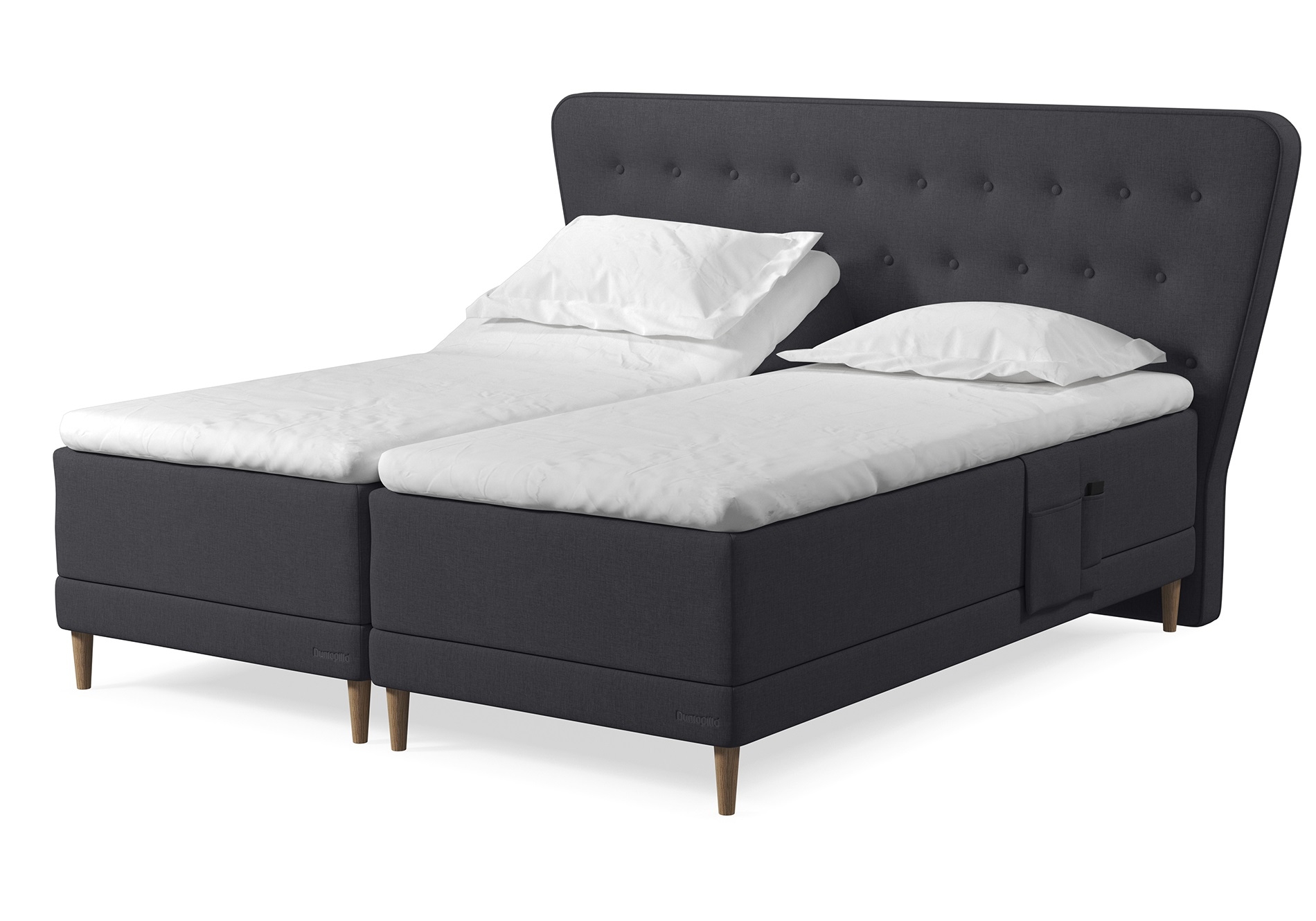 Dunlopillo Passion Boxelevationsseng 180x200 Cm Madras Og Hævebund Et Design