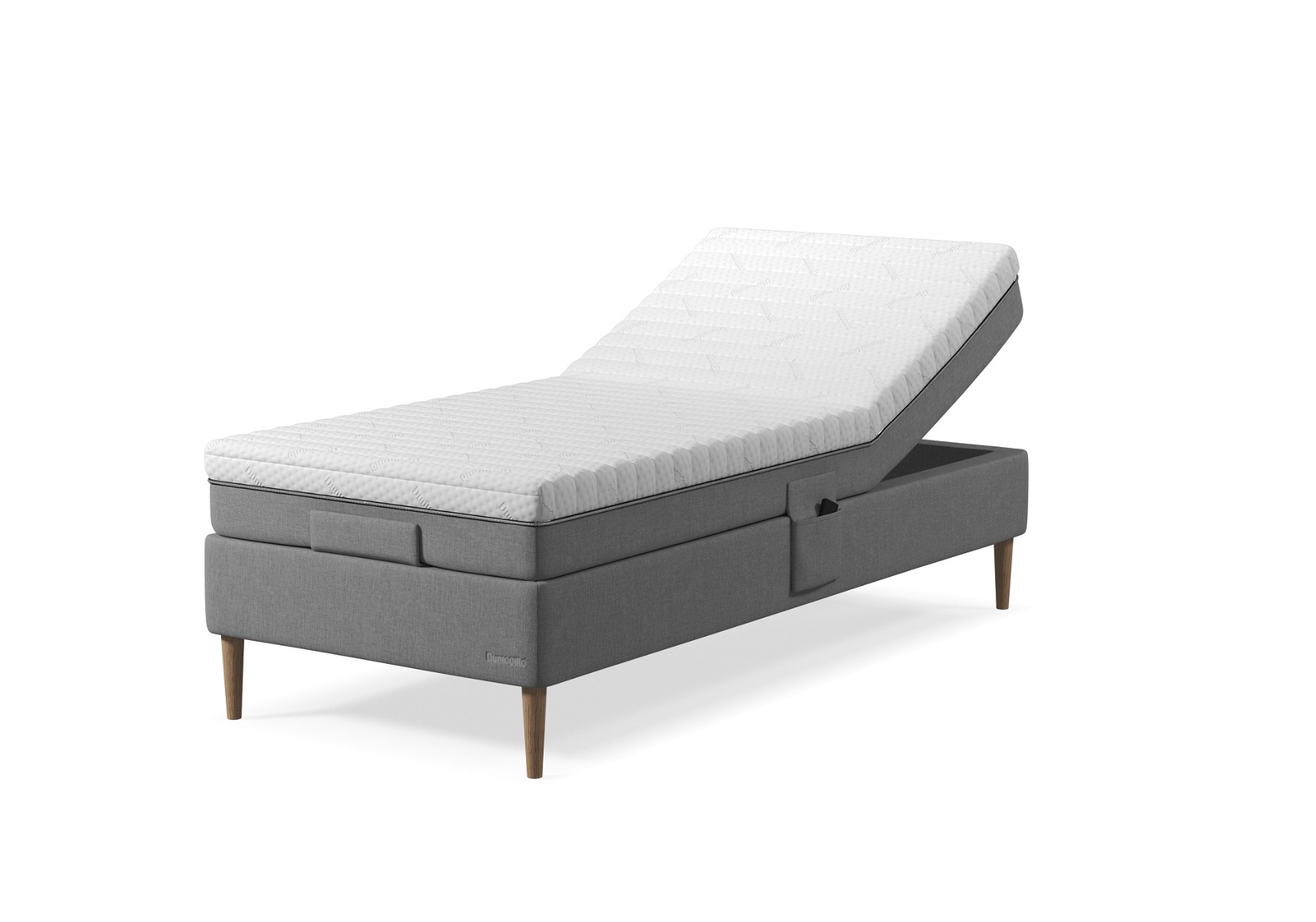 Dunlopillo Pure Deluxe Elevationsseng 90x200 Cm Med Indbygget Topmadras Naturlatex