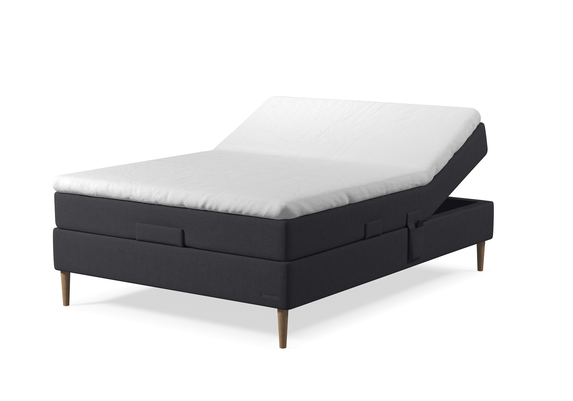 Dunlopillo Pure Elevationsseng 140x200 Cm Naturlatex åndbart Holdbart Og Allergivenligt