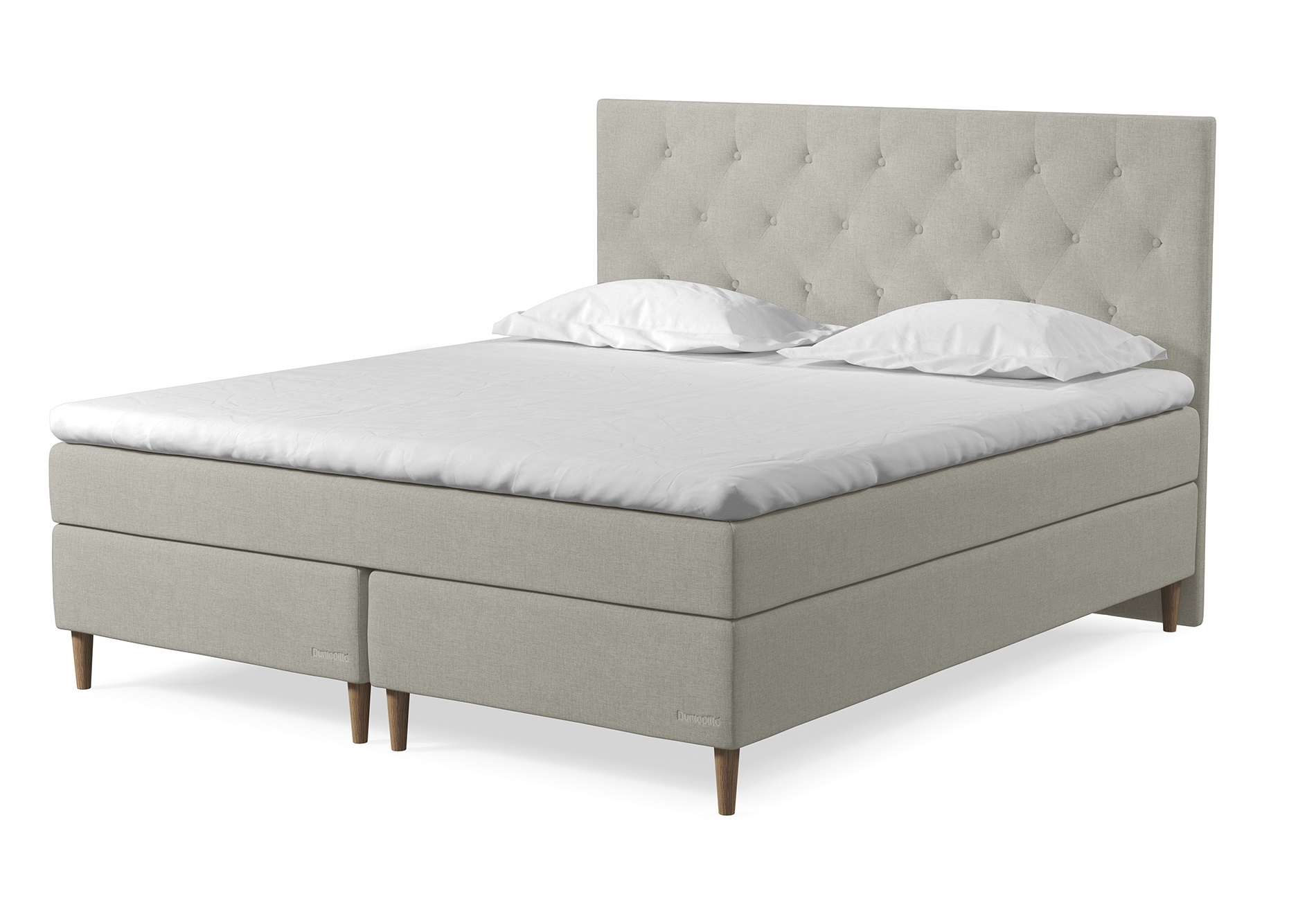 Dunlopillo Pure Kontinentalseng 180x200 Cm Dansk Kvalitet Og Dansk Design
