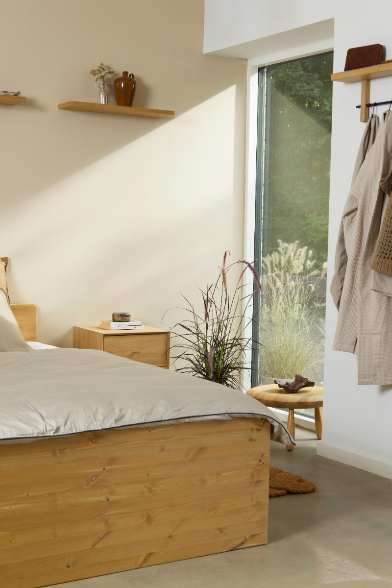 Hms Messina Seng Med Skuffer 90 200 Cm Fås Fyrretræ Og Kernebøg-fyr Ludolie-90x200