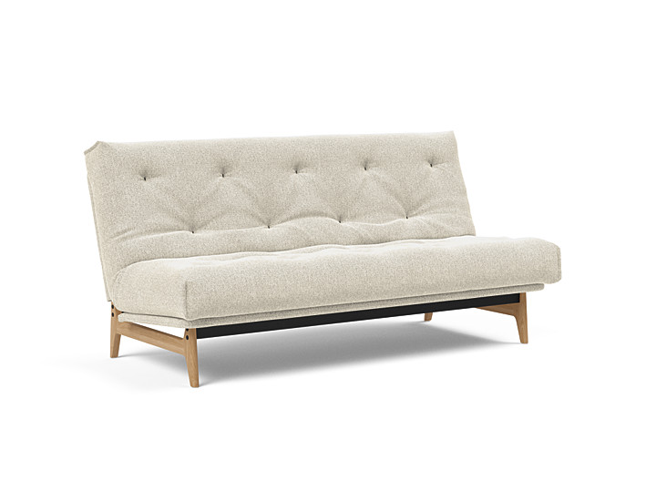 Innovation Aslak Sovesofa Fast Betræk 140x200 Cm Soft Spring Madras-357