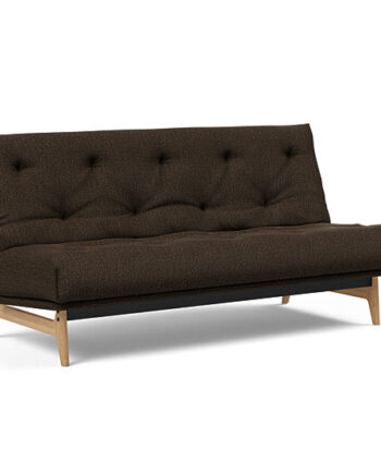 Innovation  Aslak Sovesofa   Fast Betræk 140x200 Cm  Soft Spring Madras-358
