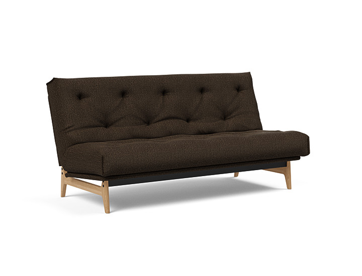 Innovation Aslak Sovesofa Fast Betræk 140x200 Cm Soft Spring Madras-358