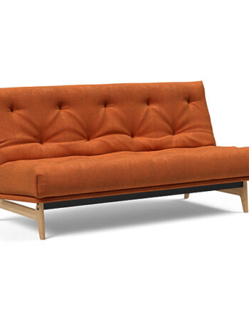Innovation  Aslak Sovesofa   Fast Betræk 140x200 Cm  Soft Spring Madras-412