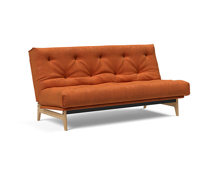 Innovation Aslak Sovesofa Fast Betræk 140x200 Cm Soft Spring Madras-412