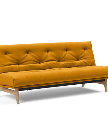 Innovation  Aslak Sovesofa   Fast Betræk 140x200 Cm  Soft Spring Madras-507