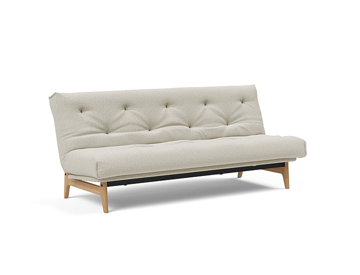Innovation Aslak Sovesofa Fast Betræk 140x200 Cm Soft Spring Madras-527