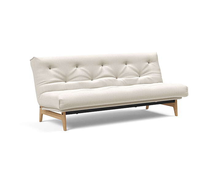 Innovation Aslak Sovesofa Fast Betræk 140x200 Cm Soft Spring Madras-531