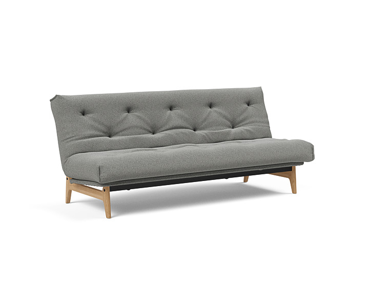 Innovation Aslak Sovesofa Fast Betræk 140x200 Cm Soft Spring Madras-533