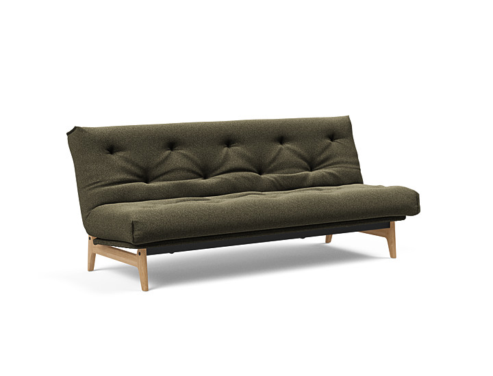 Innovation Aslak Sovesofa Fast Betræk 140x200 Cm Soft Spring Madras-535