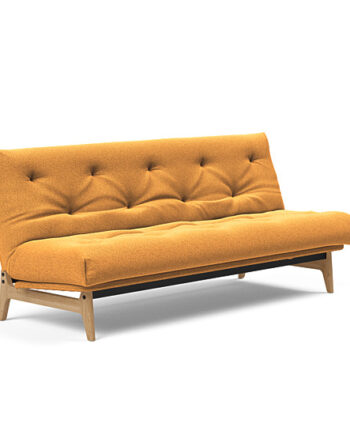 Innovation  Aslak Sovesofa   Fast Betræk 140x200 Cm  Soft Spring Madras-536