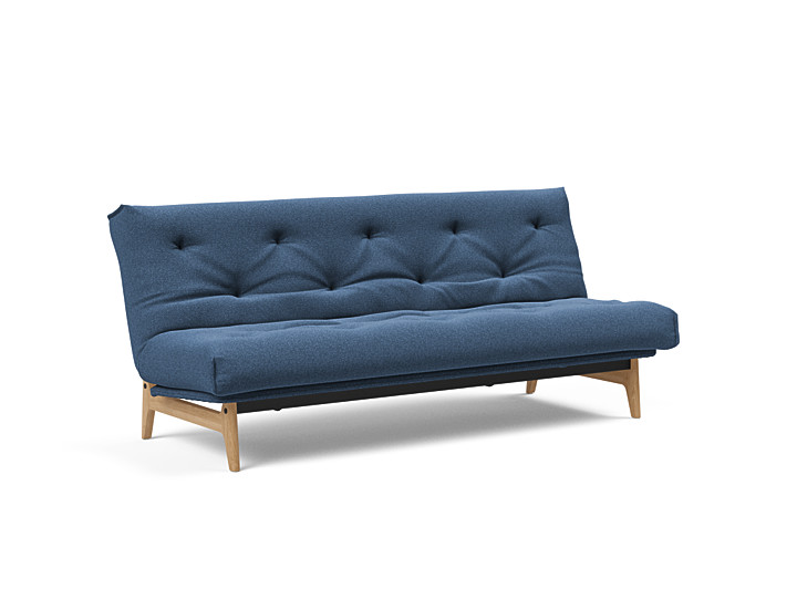 Innovation Aslak Sovesofa Fast Betræk 140x200 Cm Soft Spring Madras-537