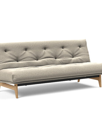 Innovation  Aslak Sovesofa   Fast Betræk 140x200 Cm  Soft Spring Madras-539