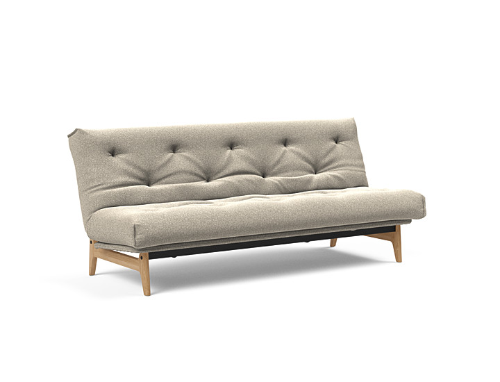 Innovation Aslak Sovesofa Fast Betræk 140x200 Cm Soft Spring Madras-539