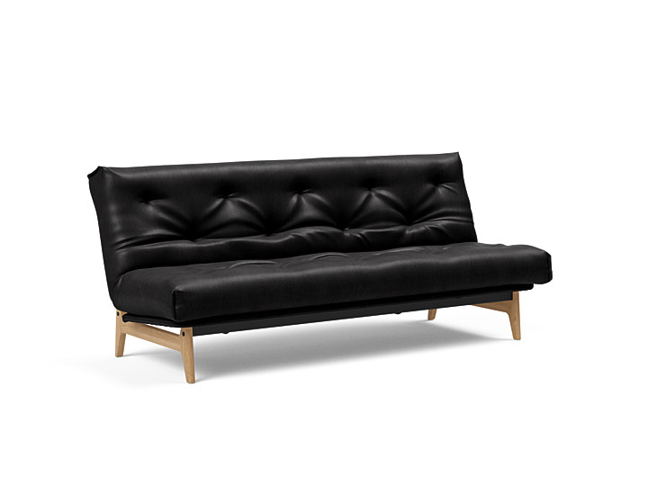 Innovation Aslak Sovesofa Fast Betræk 140x200 Cm Soft Spring Madras-550
