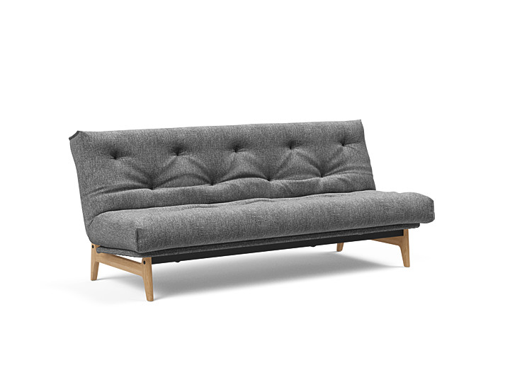 Innovation Aslak Sovesofa Fast Betræk 140x200 Cm Soft Spring Madras-563
