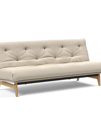 Innovation  Aslak Sovesofa   Fast Betræk 140x200 Cm  Soft Spring Madras-586
