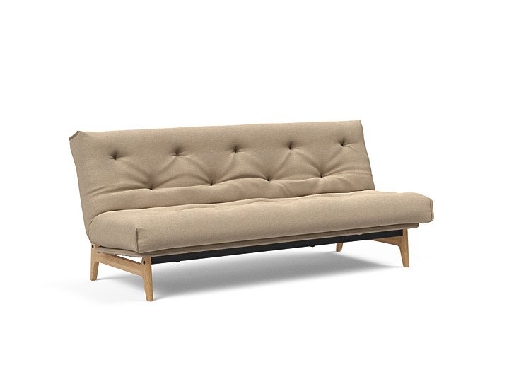 Innovation Aslak Sovesofa Fast Betræk 140x200 Cm Soft Spring Madras-587