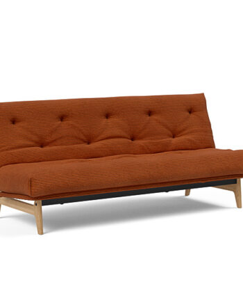 Innovation  Aslak Sovesofa   Fast Betræk 140x200 Cm  Soft Spring Madras-595