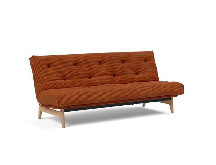 Innovation Aslak Sovesofa Fast Betræk 140x200 Cm Soft Spring Madras-595