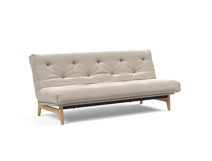 Innovation Aslak Sovesofa Fast Betræk 140x200 Cm Soft Spring Madras-612