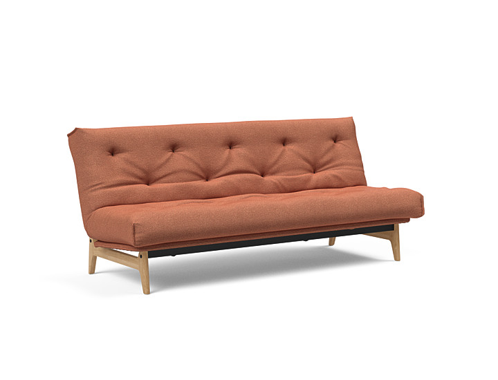 Innovation Aslak Sovesofa Fast Betræk 140x200 Cm Soft Spring Madras-301