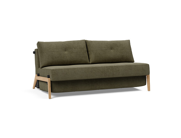 Innovation Cubed Wood Sovesofa 160x200 Cm Egetræsben-316